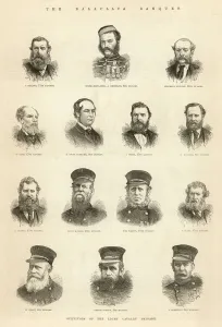 13th Prints: Survivors of the Battle of Balaklava, 1875