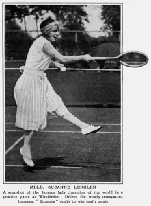 Images Dated 7th February 2012: Suzanne Lenglen 1923