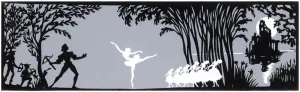 Ballet Prints: Swan Lake ballet, Swan Princess and Siegfried