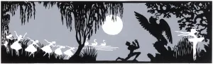 Human Prints: Swan Lake ballet, the unfortunate girls become swans again