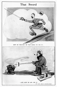 Cooking Prints: That Sword by B Bairnsfather