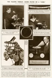 Sound Prints: Taking thread: Sound-Waves on a Cord 1922