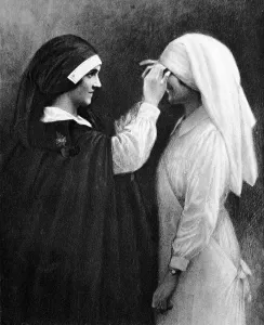 2004 Prints: Taking the veil in the Red Cross Service