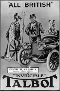 Standing Prints: Talbot Car Advertisement, 1912