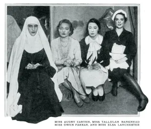 Cast Prints: Tallulah Bankhead, Elsa Lanchester & Gwen Farrar