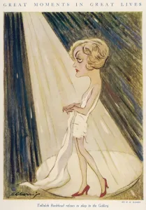 Caricature Prints: Tallulah Bankhead / Harris