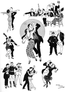 Real Prints: Tango craze: the real tea tango, 1913