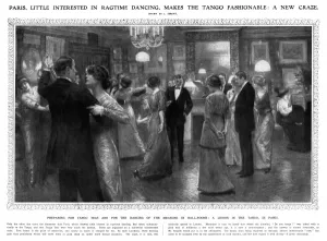 Argentine Prints: Tango teas, Paris 1913