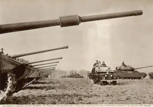 2008 Prints: Tank review by Queen Mother at Tidworth