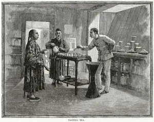 Interior Prints: Tasting tea, China
