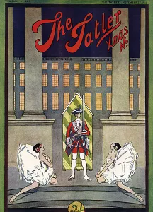 Ballet Prints: Tatler Christmas front cover, 1918