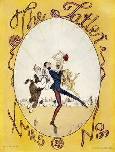 : The Tatler Christmas Number front cover 1919