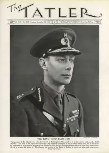 Ww 2 Prints: Tatler front cover 1939, King George VI