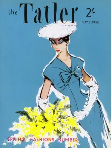 Turquoise Prints: The Tatler front cover 1956