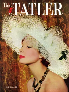 Millinery Prints: Tatler front cover, 1958
