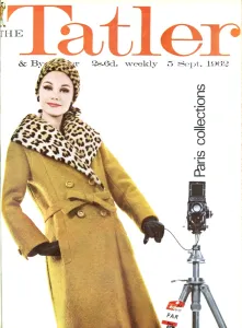 Tweed Prints: The Tatler front cover, 1962