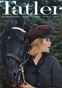Tweed Prints: Tatler front cover, 1963
