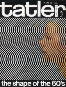 Face Prints: Tatler cover of 1964