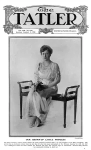 Grown Prints: Tatler cover - 5 August 1914 - Princess Mary