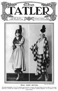 Alice Prints: Tatler cover - Alice Delysia
