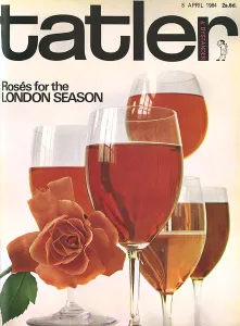 Alcohol Prints: Tatler front cover, April 1964