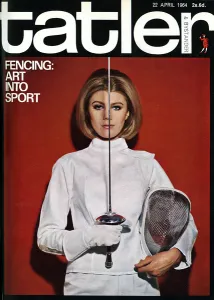 1964 Prints: Tatler front cover, April 1964