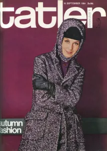 Blouse Prints: Tatler front cover, Autumn Fashion, 1964