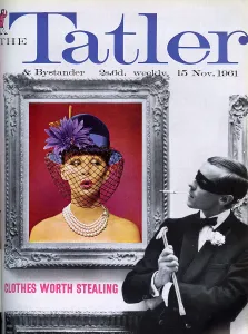 Veil Prints: Tatler cover Clothes Worth Stealing 1961