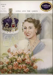1953 Prints: Tatler front cover: Coronation number 1953