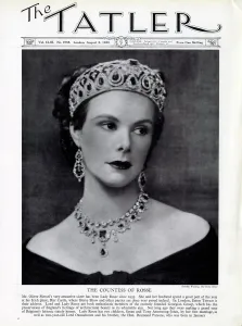 Jones Prints: Tatler cover, Countess of Rosse