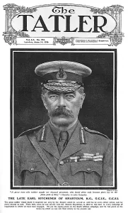 Tatler Covers Prints: Tatler cover, Death of Lord Kitchener, WW1