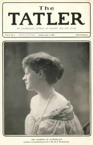 Gower Prints: Tatler cover: Duchess of Sutherland