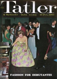 Parties Prints: The Tatler cover - Fashion for debutantes - party