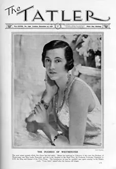 Images Dated 1st December 2011: Tatler front cover featuring Loelia, Duchess of Westminster