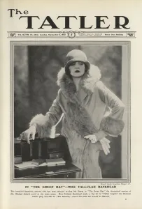 2012 Prints: Tatler front cover featuring Tallulah Bankhead, 1925