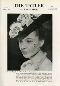 Leigh Prints: Tatler front cover featuring Vivien Leigh, 1942