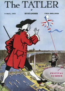Festival Prints: Tatler front cover, Festival of Britain number 1951