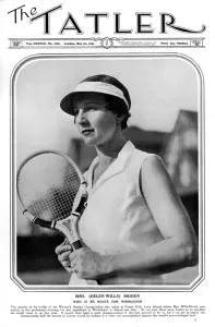 Champion Prints: Tatler cover - Helen Wills Moody