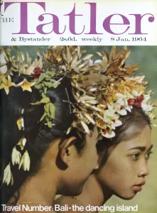 1964 Prints: Tatler front cover, January 1964