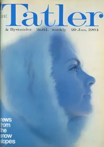 1964 Prints: Tatler front cover, January 1964