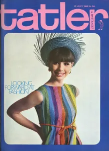 Straw Prints: Tatler front cover, July 1965
