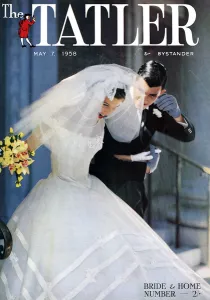 1958 Prints: Tatler front cover, Just Married 1958
