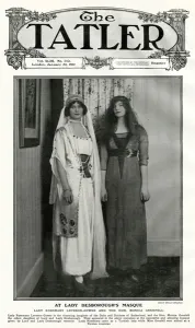 Mar17 Prints: Tatler cover - Lady Desboroughs Masque