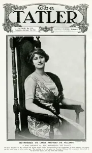 Mar17 Prints: Tatler cover - Lady Howard de Walden