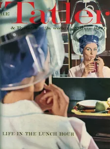 Drying Prints: Tatler front cover - Life in the lunch hour