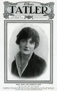 Elsie Prints: Tatler cover - Lily Elsie