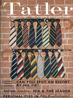 Posh Prints: The Tatler front cover, London Season Number - old school ti