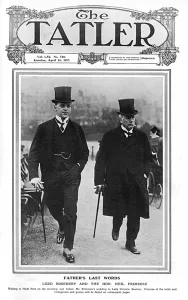 Neil Prints: Tatler cover, Lord Rosebery & Hon. Neil Primrose