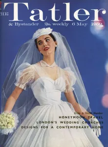 Bride Prints: Tatler front cover, May 1959