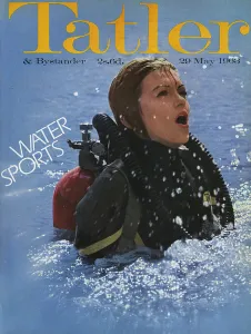 Dive Prints: Tatler front cover, May 1963